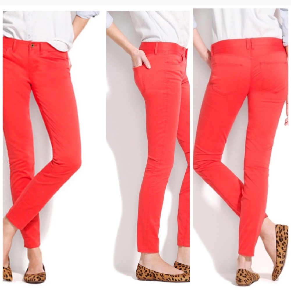 Madewell Skinny Pants Coral Size 6